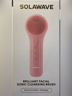 Solawave Brilliant Facial Sonic Cleansing Brush